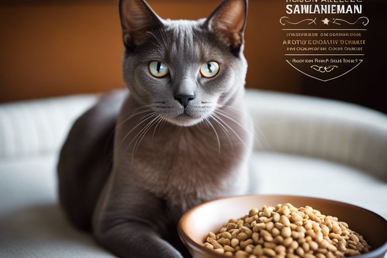 Can a special diet help reduce allergic reactions to Burmese cats?